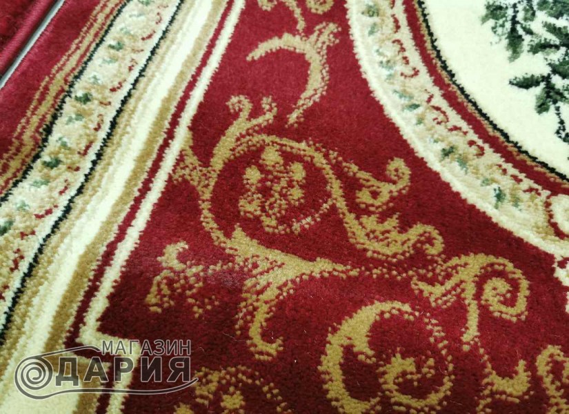 Комплект за спалня персийски пътеки 5261_red